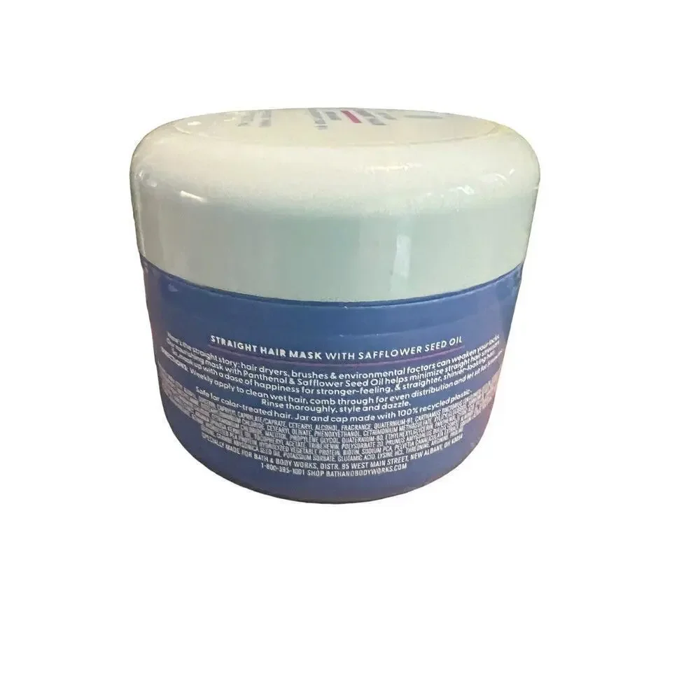 Bath & Body Works Hair Mask‎ STRAIGHT HAIR Moxy 6 oz New Jar